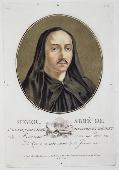 Abate di Suger (1082-1151) da 